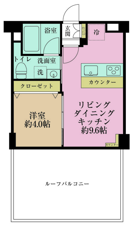 その他 1LDK、専有面積31.1m2