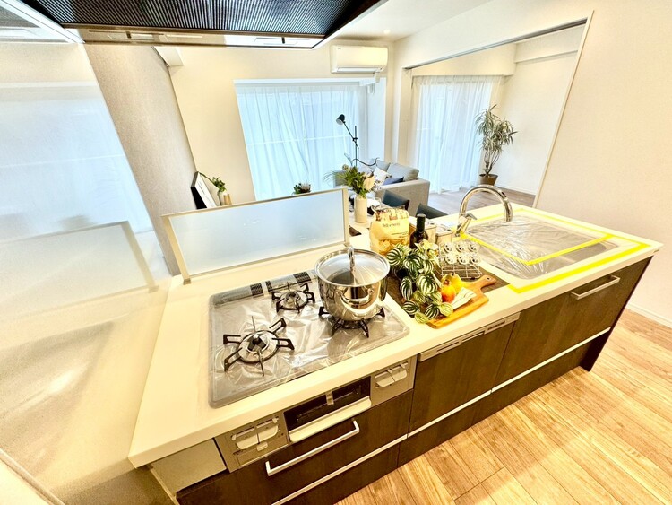 その他 開放感のあるキッチンスペース。調理をしながら、会話も弾みそうですね。