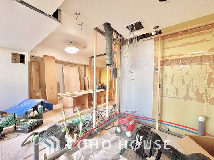 キッチン 《改装中》【KITCHEN】◆家族のおはよう◆の声を笑顔で迎えてあげられるシステムキッチン。朝ごはんが楽しみでちょっと早起きしたくなるんです。