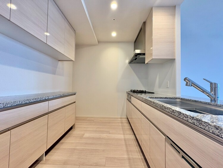 キッチン 洗練されたスタイリッシュなデザイン性と使いやすさを備えた仕様。