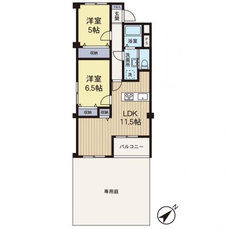 間取り 【間取り図】新規リフォーム済みにて即入居可能♪