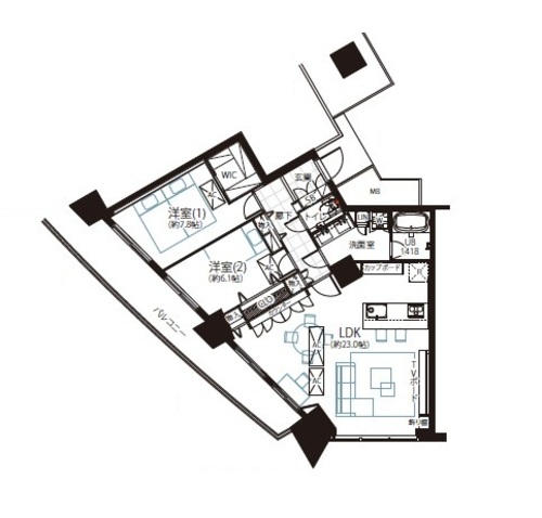 みなとみらいミッドスクエア　ザ・タワーレジデンスの画像