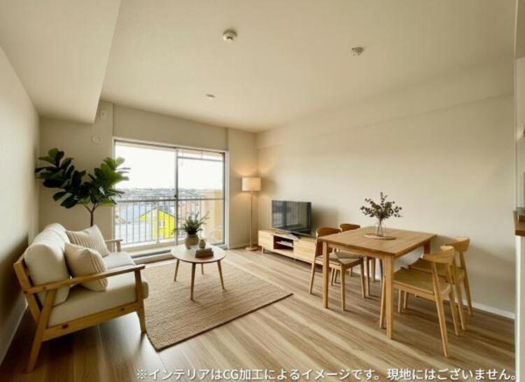 居間 ※インテリアはCG加工によるイメージです。現地にはございません。