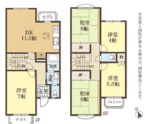 グリーンヒル寺田155号棟の物件画像