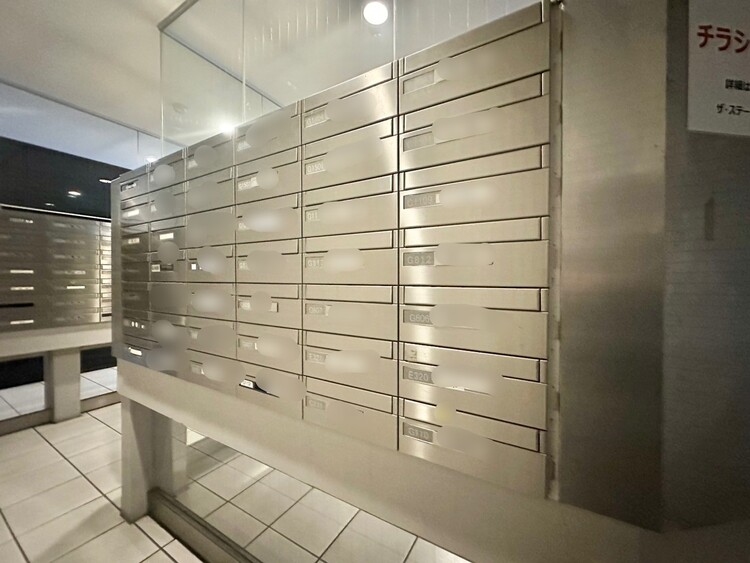 その他 郵便物を受け取るための郵便受けも、きちんと管理されています。