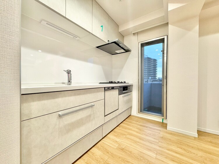 キッチン 洗練されたスタイリッシュなデザイン性と使いやすさを備えた仕様。