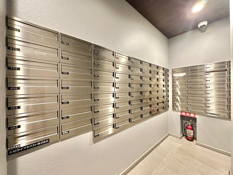 その他 郵便物を受け取るための郵便受けも、きちんと管理されています。