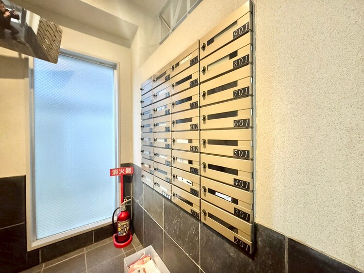 その他 郵便物を受け取るための郵便受けも、きちんと管理されています。