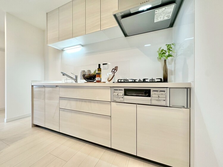 キッチン 洗練されたスタイリッシュなデザイン性と使いやすさを備えた仕様。