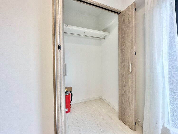 収納 居室にはクローゼットがあり、荷物もスッキリ収納して快適にお過ごしいただけます。