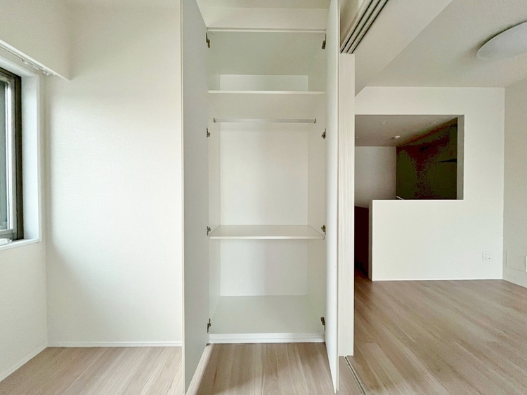 収納 居室にはクローゼットがあり、荷物もスッキリ収納して快適にお過ごしいただけます。