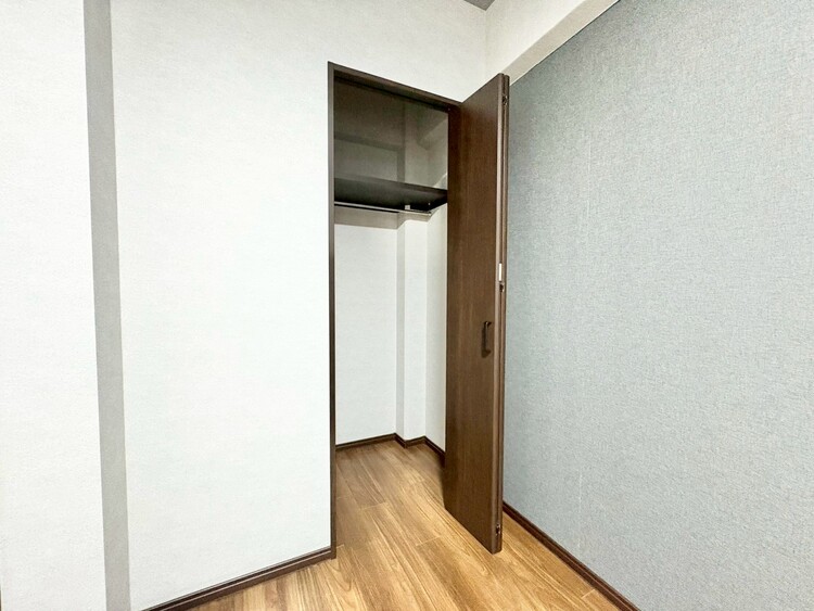 収納 居室にはクローゼットがあり、荷物もスッキリ収納して快適にお過ごしいただけます。