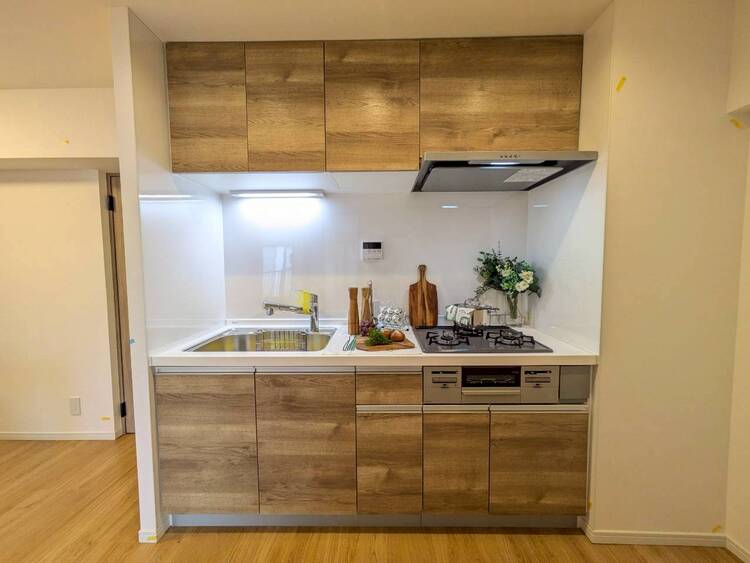 キッチン 洗練されたスタイリッシュなデザイン性と使いやすさを備えた仕様。