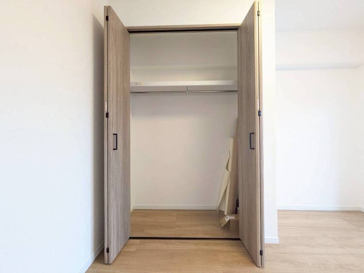 収納 居室にはクローゼットがあり、荷物もスッキリ収納して快適にお過ごしいただけます。