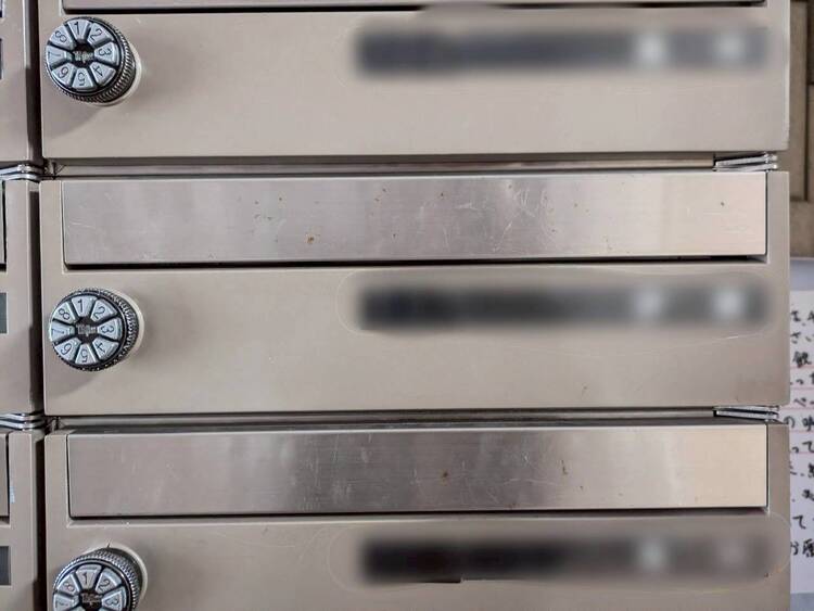 設備 郵便物を受け取るための郵便受けも、きちんと管理されています。