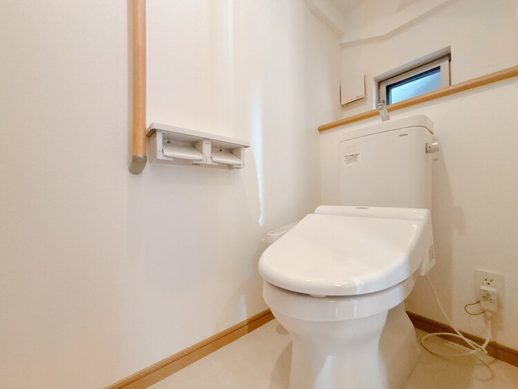 トイレ 暮らしの中のさりげないひとときの快適さにも、こだわりを、持って設備を配しております。