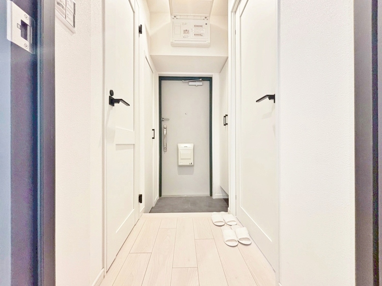 玄関 シューズボックスを完備した玄関です。