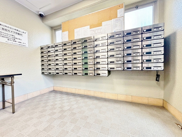 その他 郵便物を受け取るための郵便受けも、きちんと管理されています。