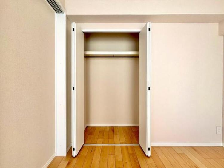 収納 各居室にクローゼットがあり、洋服ダンスなどを置く必要がないのでお部屋を広く使えます。