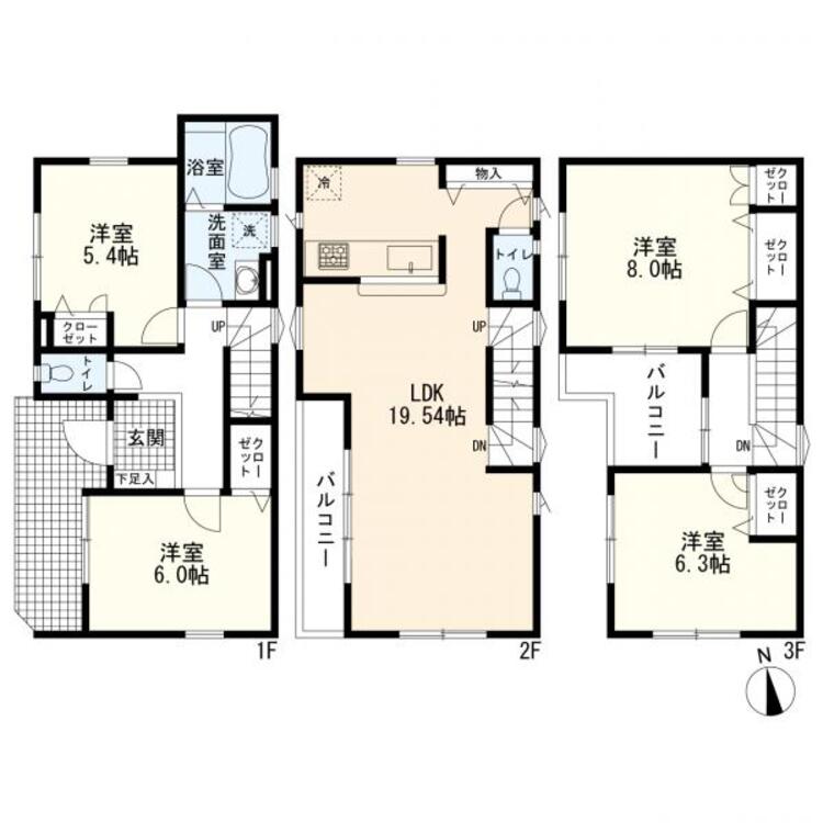 間取り ４ＬＤＫ