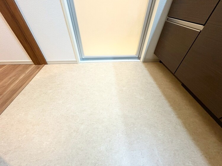 その他 十分な広さの脱衣所。