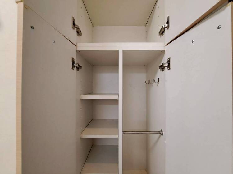 その他 収納スペースが付いていて、お部屋を広く使っていただけます。