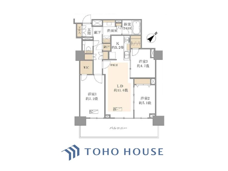 間取り 暮らし続けることで、住まいの意味を問いかける。団欒を育むスペースは通風・日当たり良好で、窓を開けるとすこやかな風が吹き抜けます。