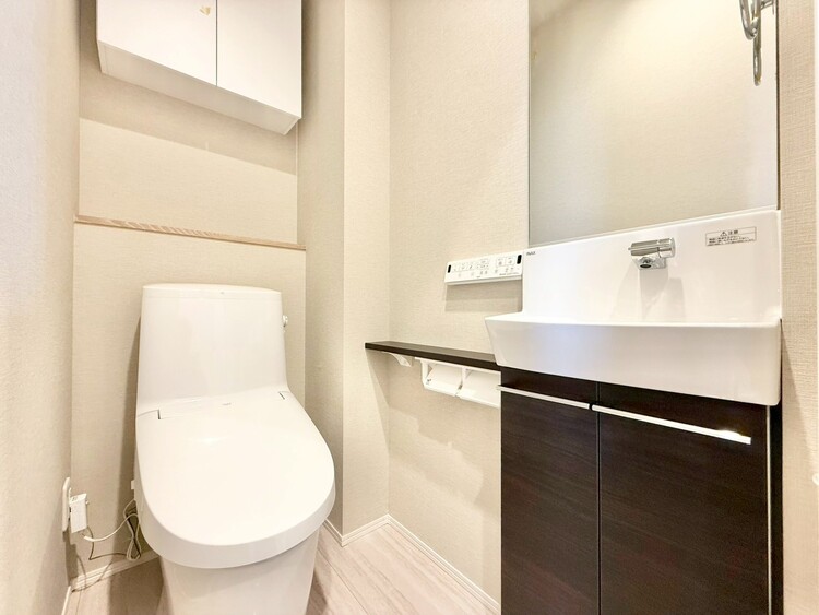 その他 清潔感の高いお手洗い。