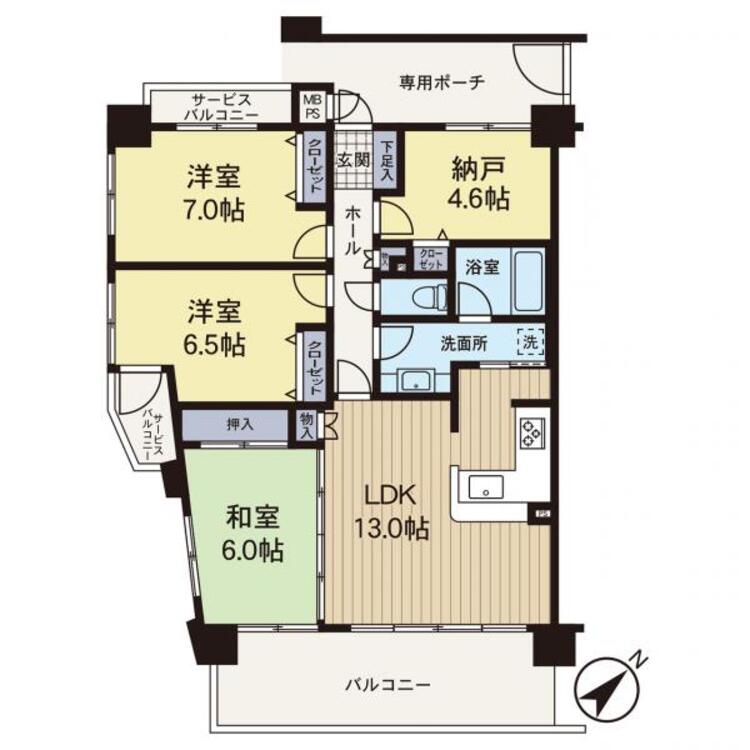 間取り 【間取図】家族の色を映し出す洗練された邸宅は、ずっと輝き続けながらいつしか街の風景に溶け込み人と共に歩んいきます。い。