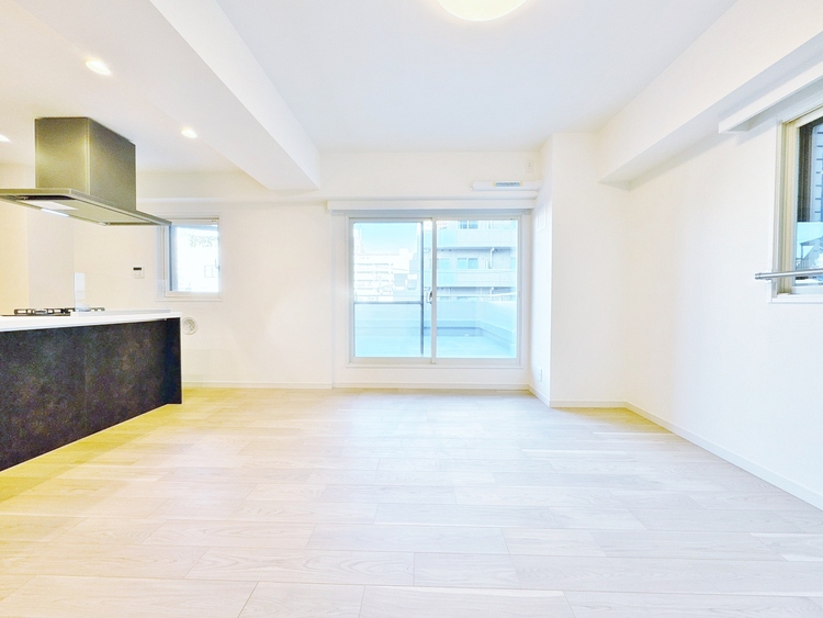 居間 豊かな居住性と、安心感を満たすクオリティが見事に調和した住空間。