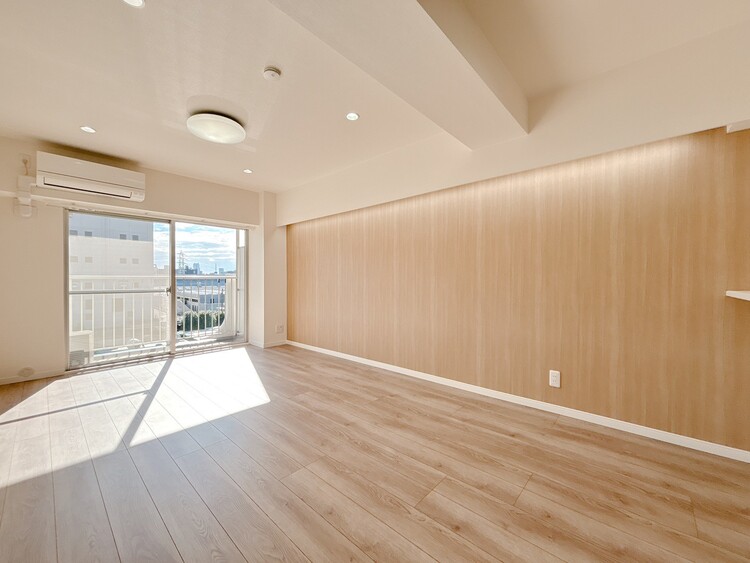 居間 豊かな居住性と、安心感を満たすクオリティが見事に調和した住空間。