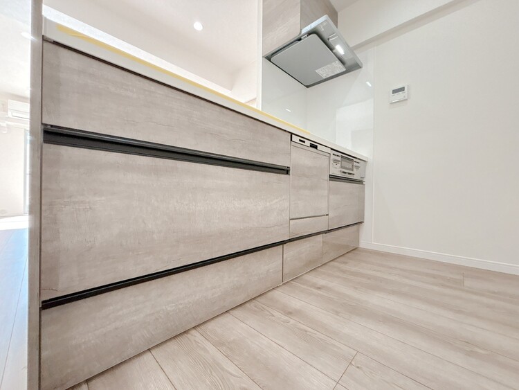 キッチン 洗練されたスタイリッシュなデザイン性と使いやすさを備えた仕様。