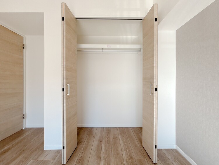 収納 居室にはクローゼットがあり、荷物もスッキリ収納して快適にお過ごしいただけます。