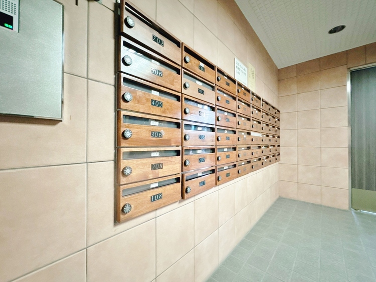 その他 郵便物を受け取るための郵便受けも、きちんと管理されています。