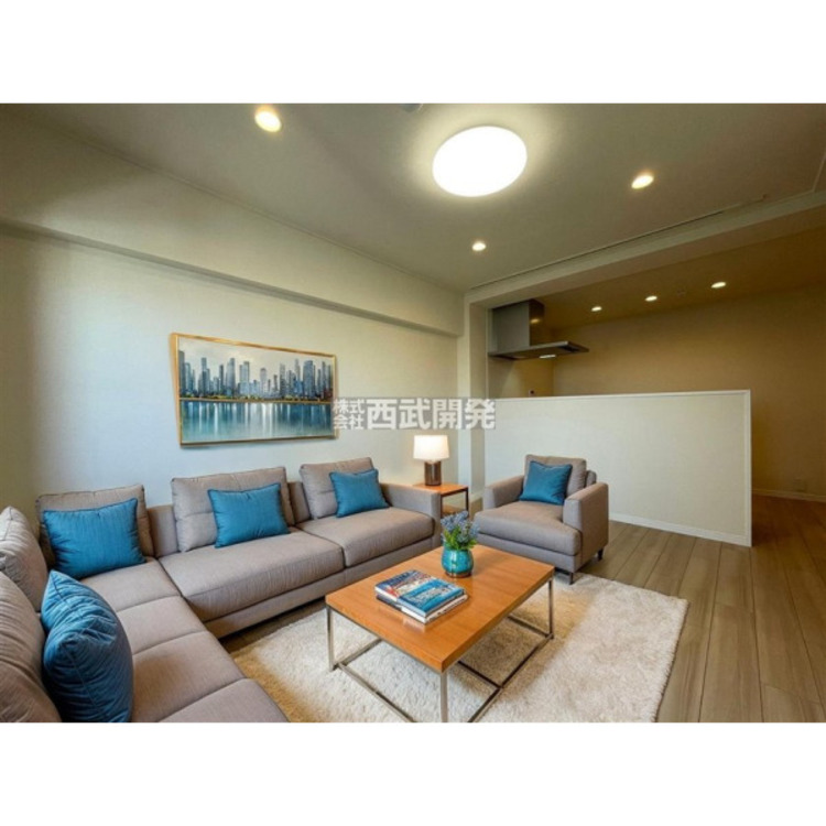 居間 配置してある家具・備品等はCGによるイメージ画像です。