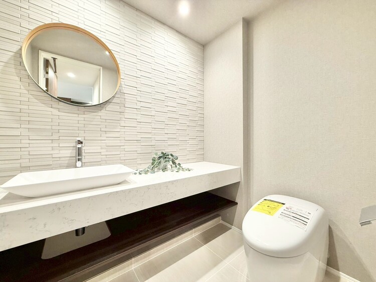 その他 清潔感の高いお手洗い。