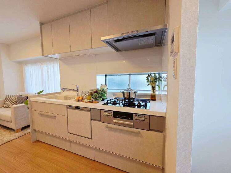 キッチン 使いやすくスタイリッシュなキッチン空間になっております。