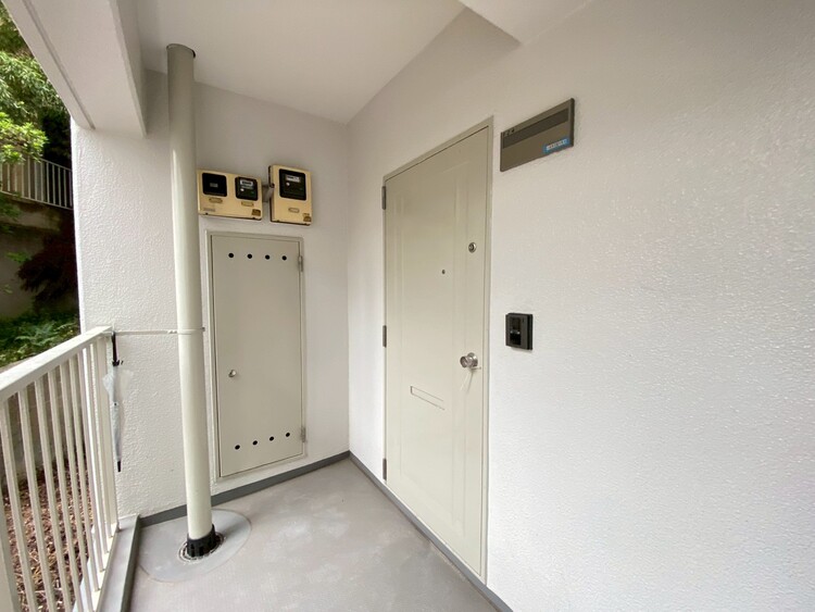 玄関 清潔感のある落ち着いた雰囲気の玄関です。