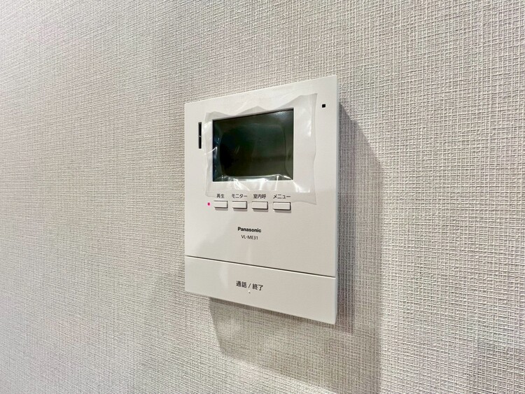 その他 誰が来てもわかる様にモニター付きインターホンを設置。