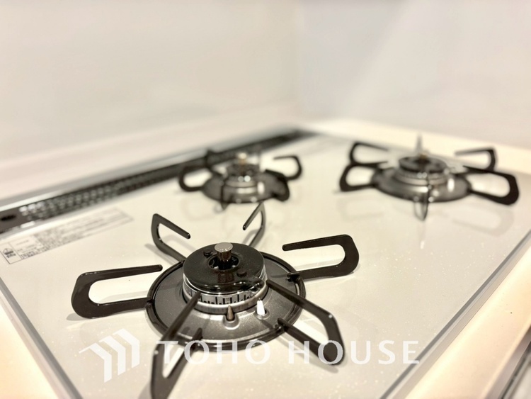 キッチン 【KITCHEN】◆家族のおはよう◆の声を笑顔で迎えてあげられるシステムキッチン。朝ごはんが楽しみでちょっと早起きしたくなるんです。