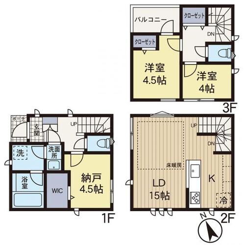 【安心を買うなら、朝日土地建物へ】港北区新吉田東２丁目 中古戸建の物件画像