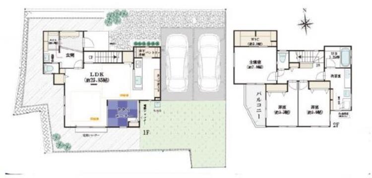 間取り ご見学予約はお気軽にお問合せください。