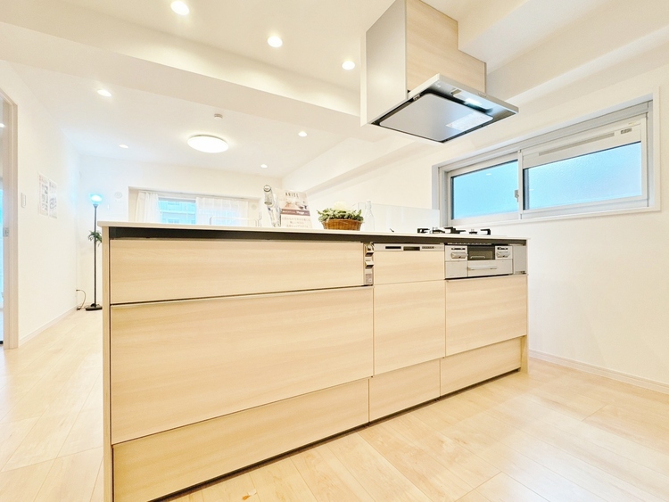 キッチン 洗練されたスタイリッシュなデザイン性と使いやすさを備えた仕様。