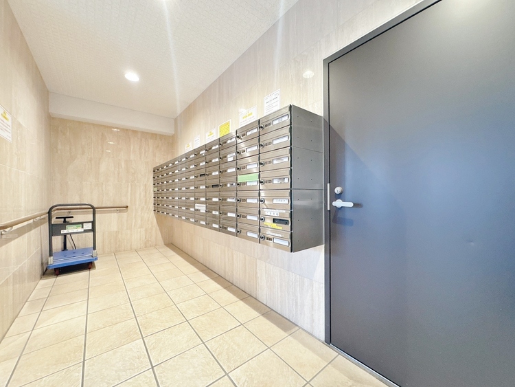 その他 郵便物を受け取るための郵便受けも、きちんと管理されています。