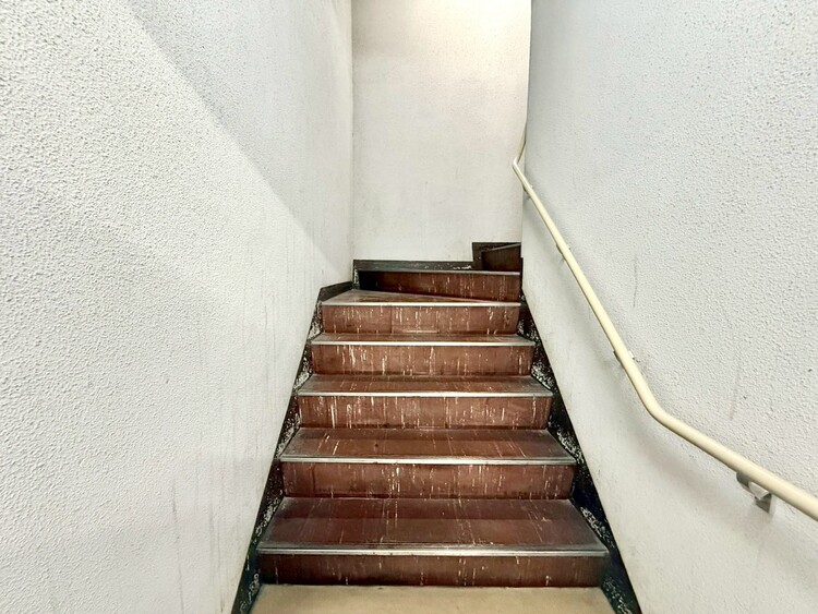 その他 共用部の階段です。明るく清潔に管理されています。
