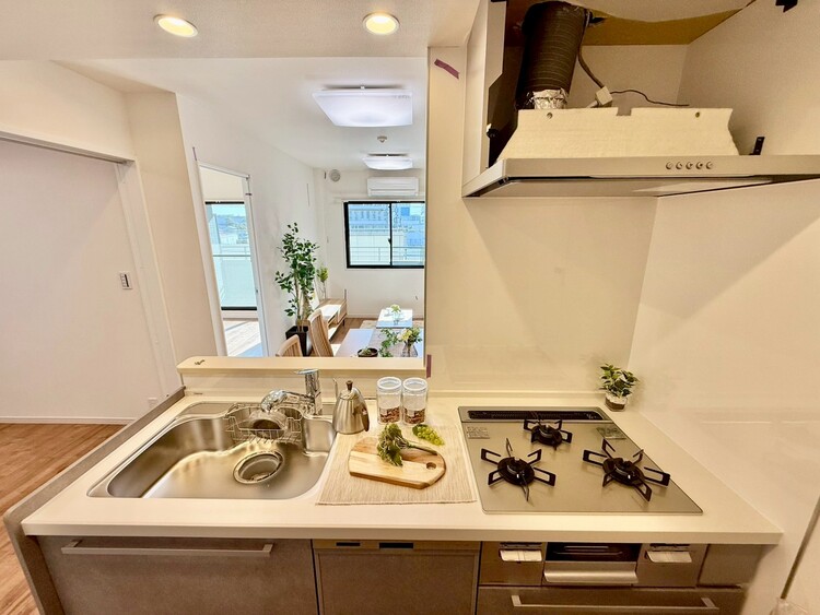 その他 開放感のあるキッチンスペース。調理をしながら、会話も弾みそうですね。