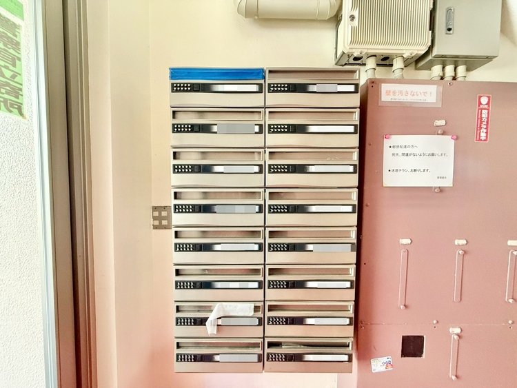 その他 郵便受けも、きちんと管理されています。