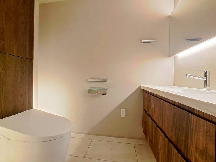 その他 清潔感の高いお手洗い。