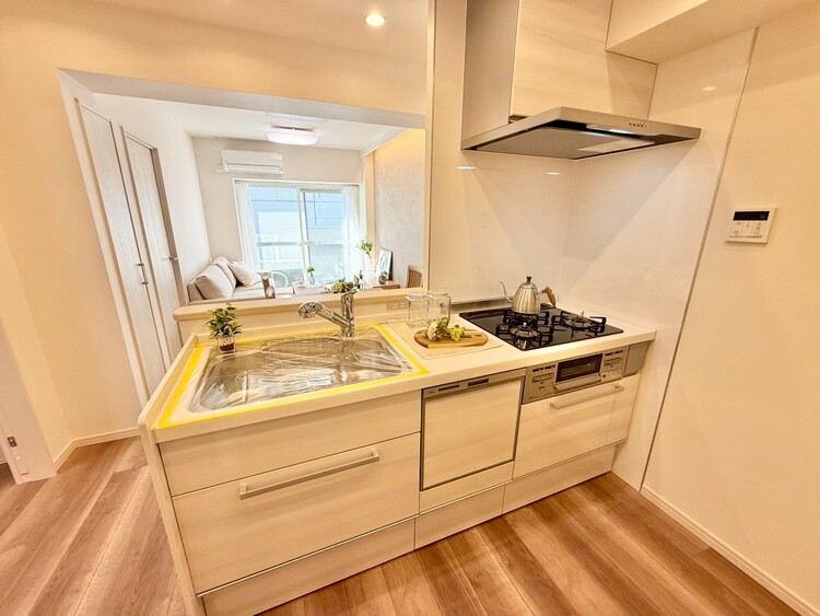 その他 開放感のあるキッチンスペース。調理をしながら、会話も弾みそうですね。