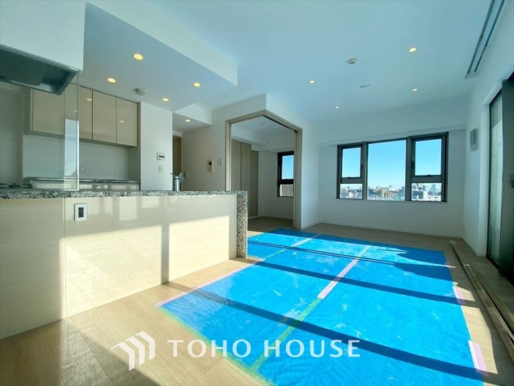 内装 【LIVING】◆simple is best◆無駄のない綺麗なつくりのリビングルームであなただけの暮らしを。